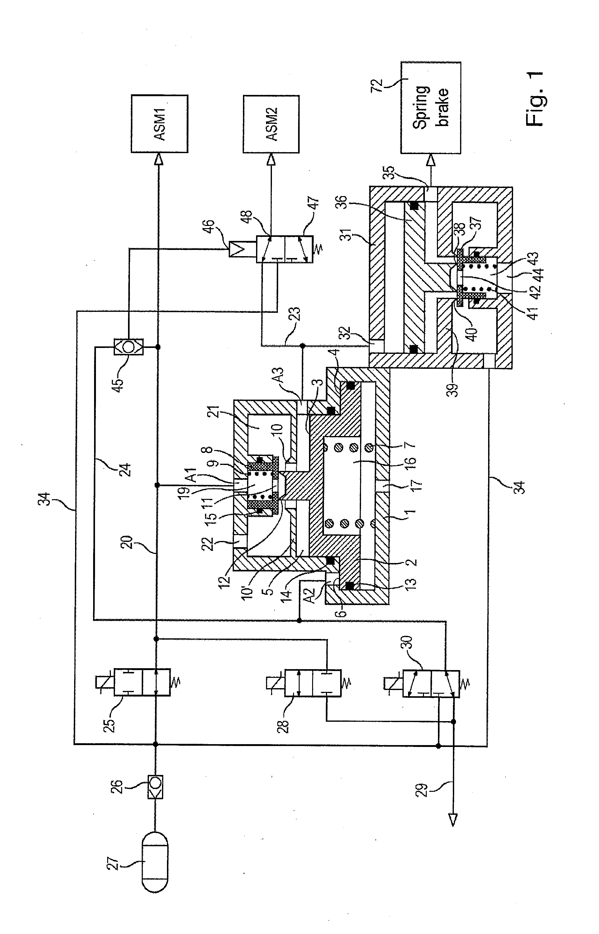 Parking brake device