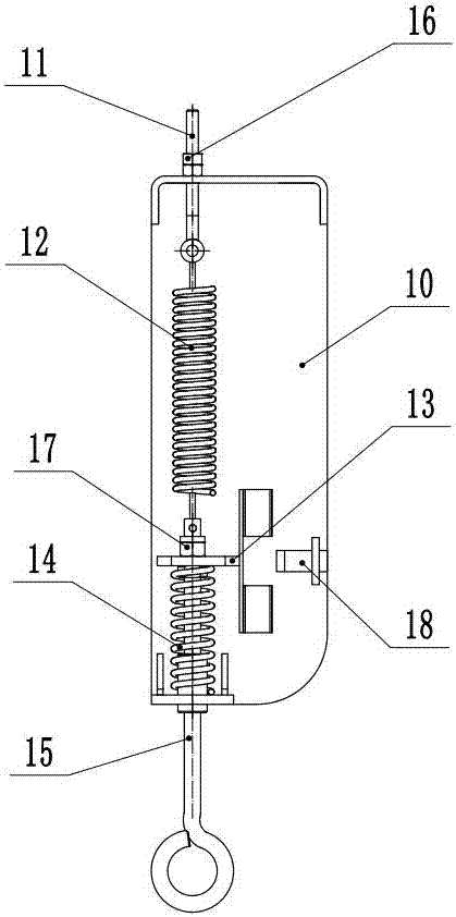 Cable pulley system with construction lifter with fault detecting and automatic protection functions