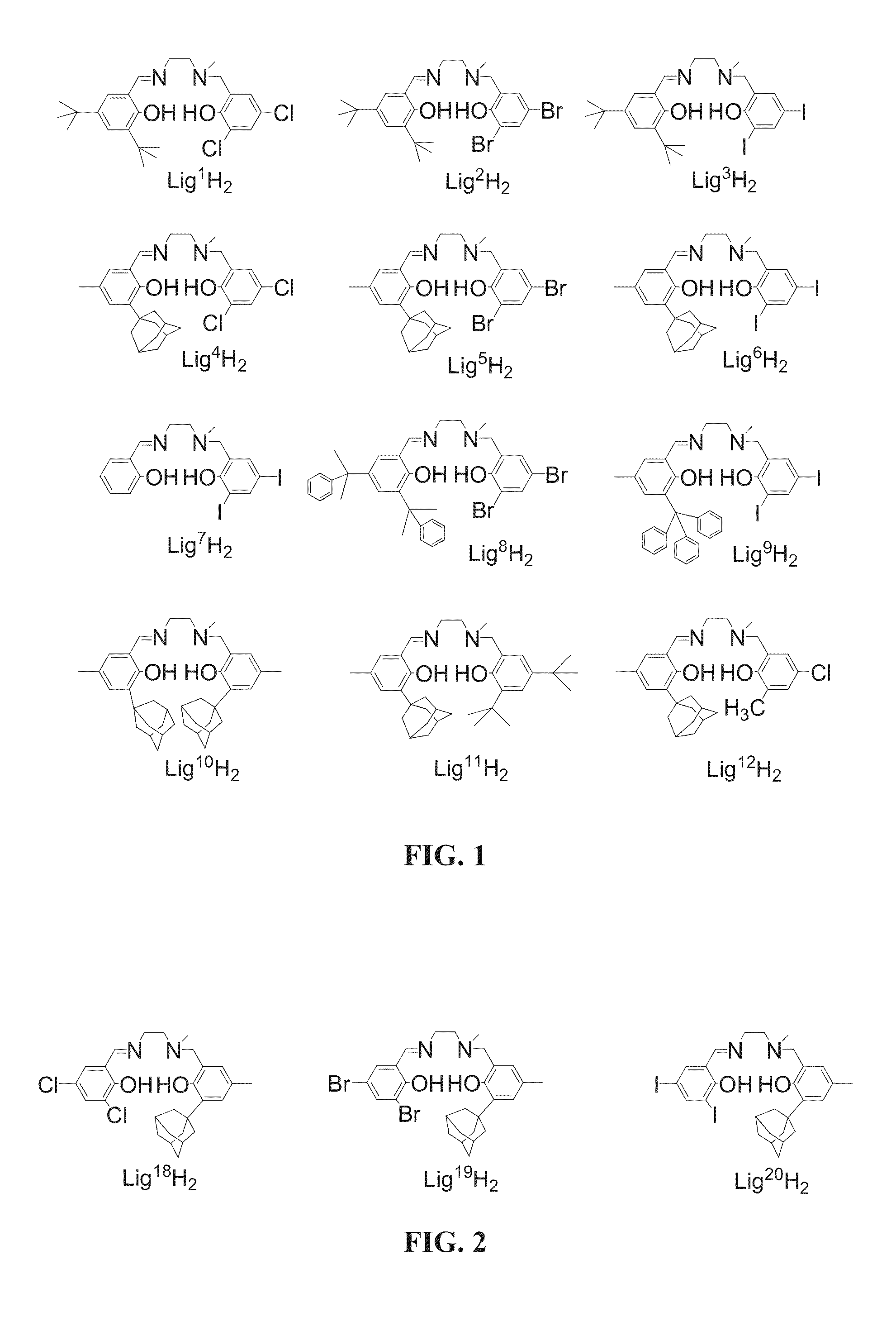 Salalen ligands and organometallic complexes