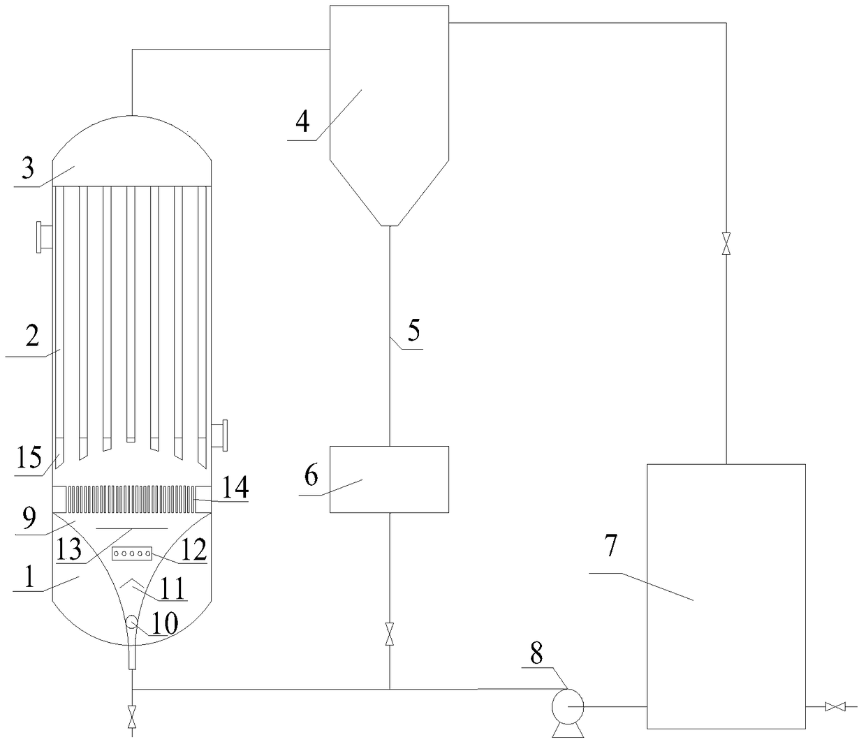 Anti-scaling fluidized bed heat exchanger