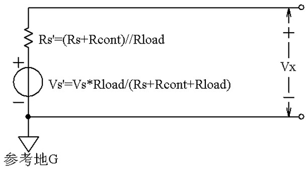 Real-time fault distinguishing circuit and distinguishing method for potentiometer type angle sensor