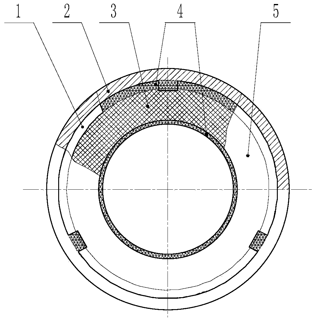 Permanent magnet submersible linear motor and manufacturing method thereof