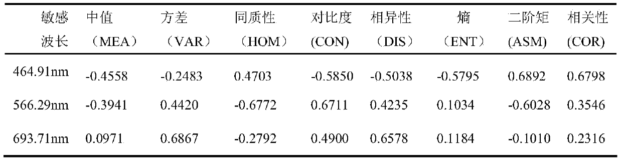 Method for diagnosing nitrogen, phosphorus and potassium deficiency of crops by using polarization-hyperspectral technique