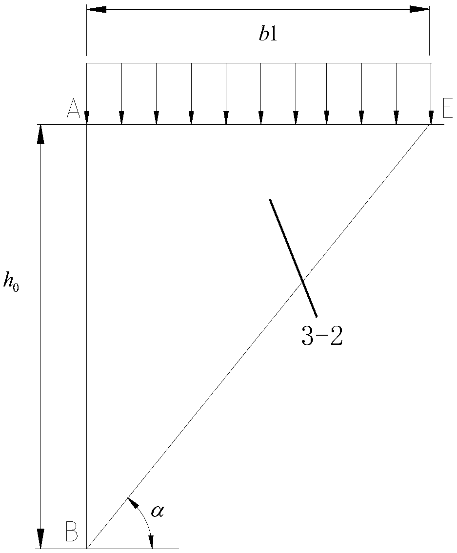 A kind of bias tunnel construction method