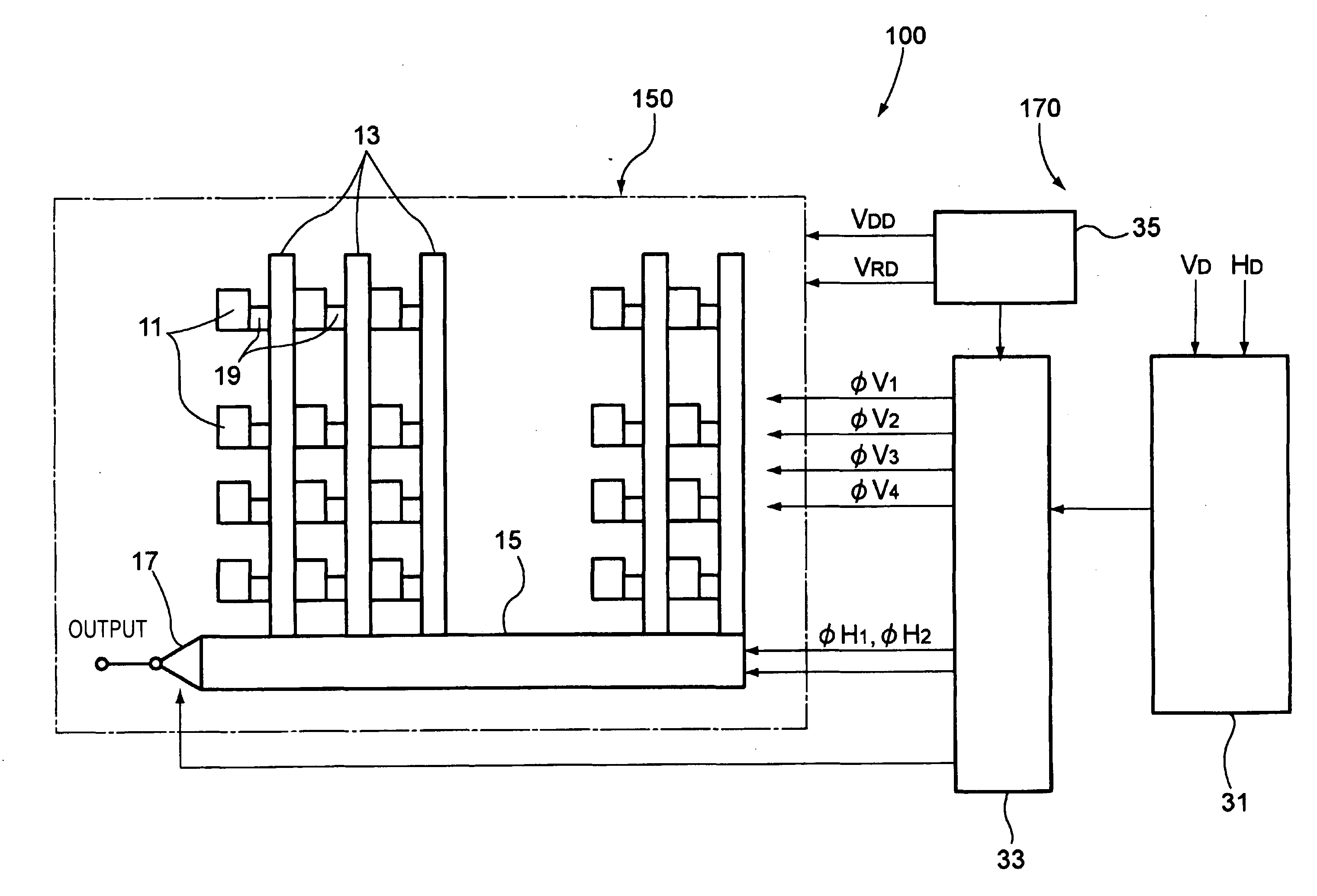 Method for driving solid-state imaging device and solid-state imaging device