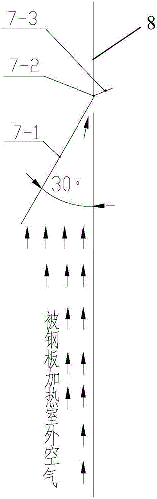 Solar radiation heat heating and ventilation system utilizing external envelope structure of industrial factory building