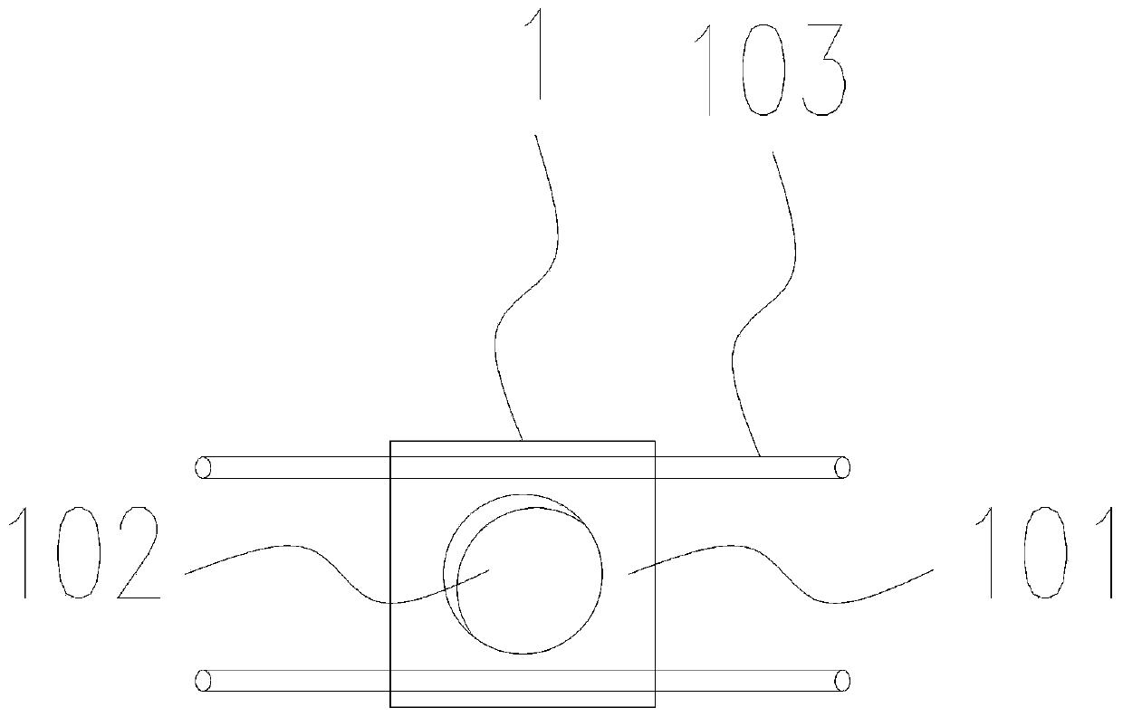 The installation node and installation method of the hinged concrete prefabricated component of the support