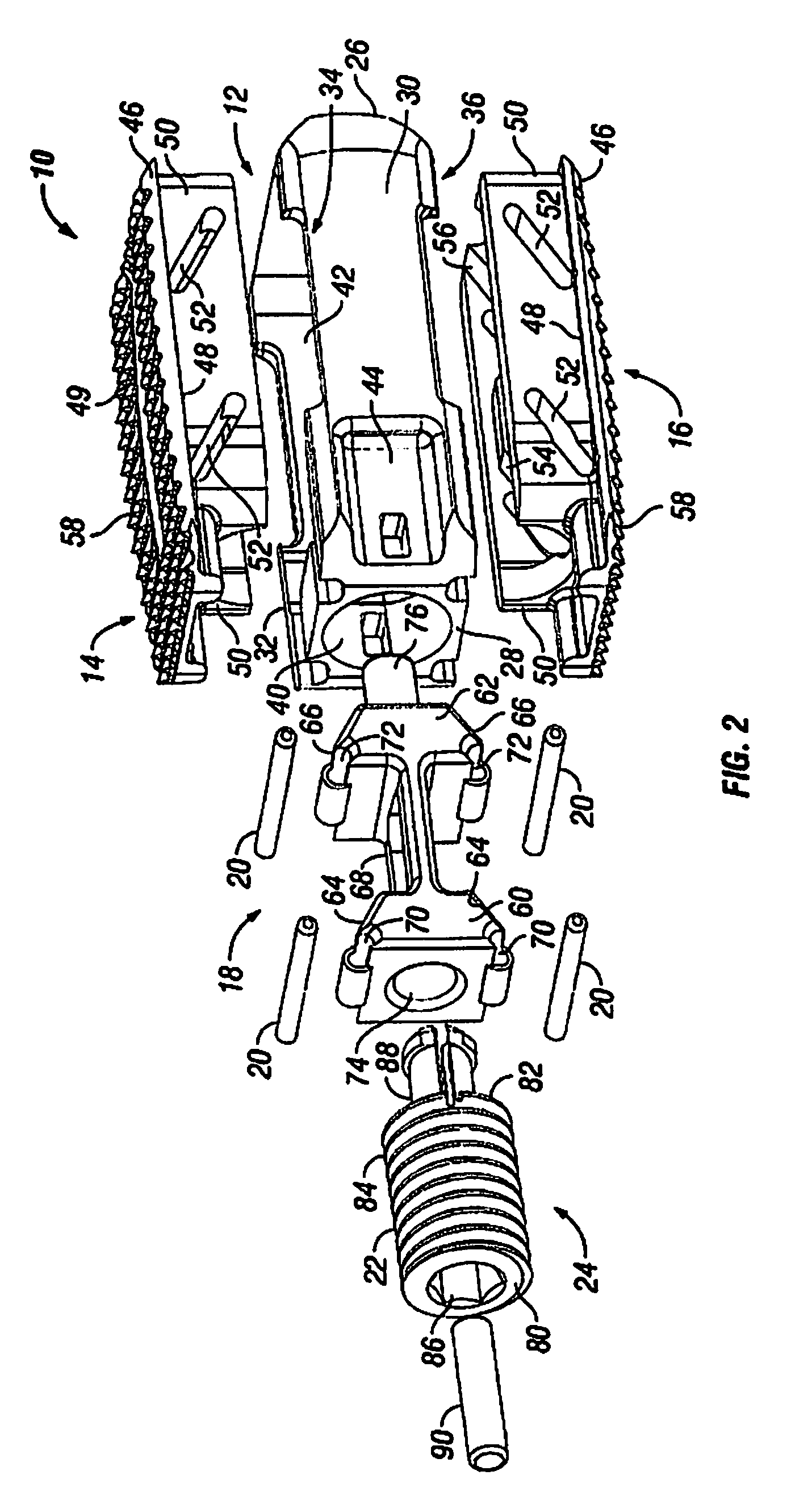 Expandable fusion device and method of installation thereof