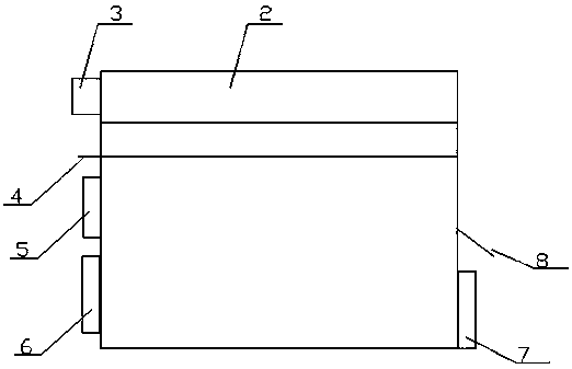 Neurocranium operation drainage device for operation