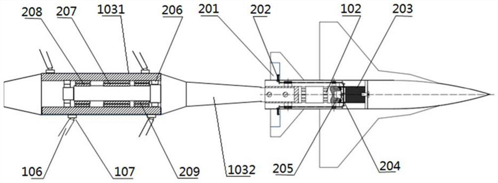 Aircraft model driving system in wind tunnel and performance measurement method