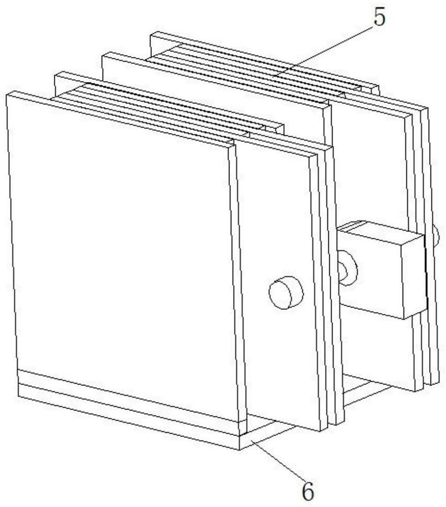 Seesaw type amplification type energy dissipation extending arm capable of preventing out-of-plane instability