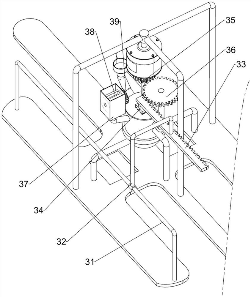 Modified starch stirring making machine for cooked wheaten food processing