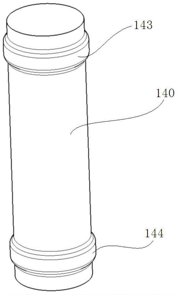 Battery pack heating device