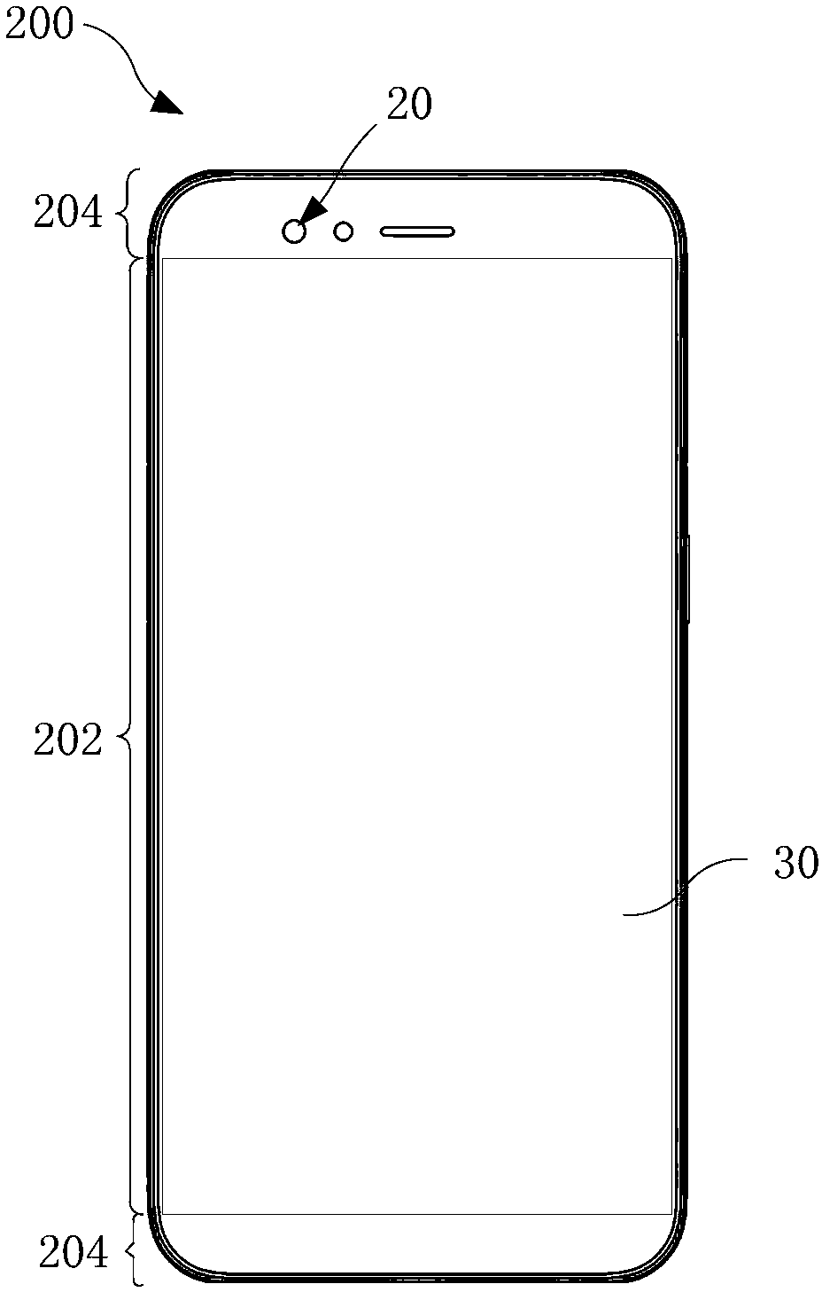 Camera component and mobile terminal