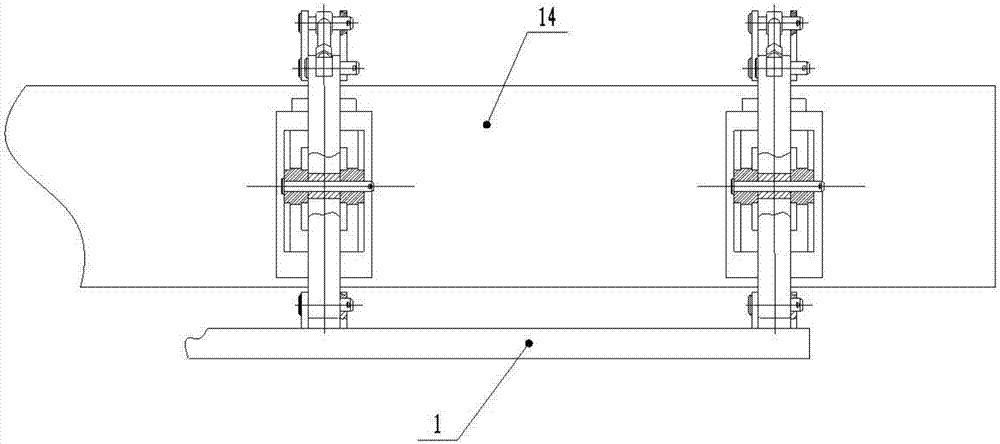 Automatic clamping and fixing device for building pipelines