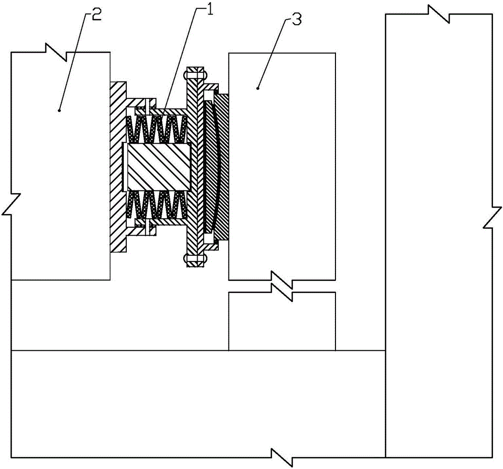 Bridge shock reduction and isolation supporting base and cable-stayed bridge and suspension bridge supporting structure