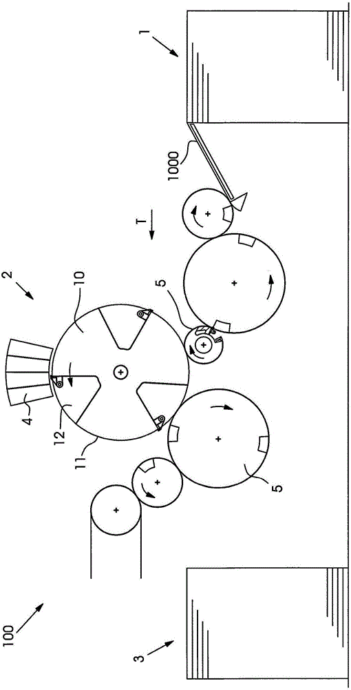 Printing mechanism of page printing machine