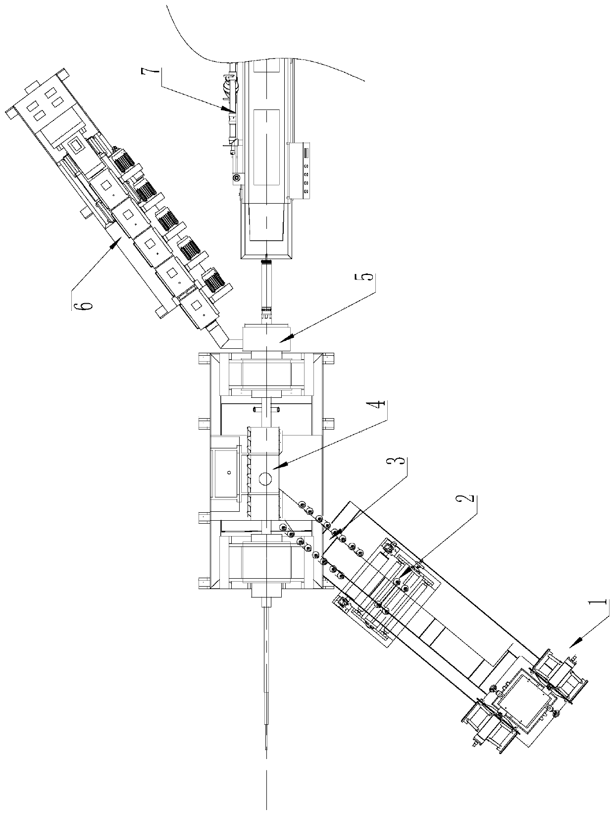 Production method of porous mesh steel strip reinforced composite tube