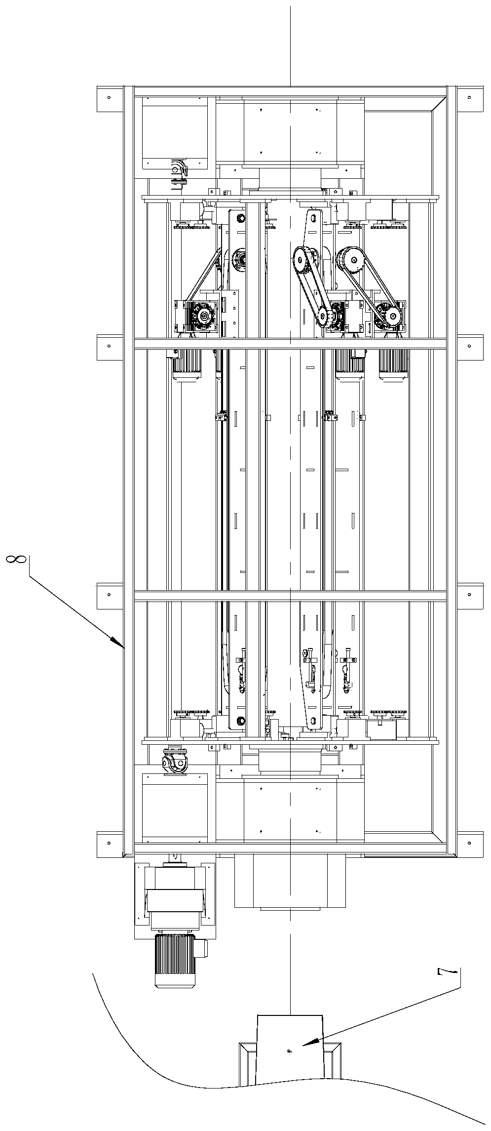 Production method of porous mesh steel strip reinforced composite tube