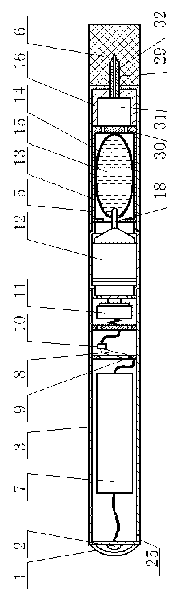 Atomized liquid of electronic simulation cigarette