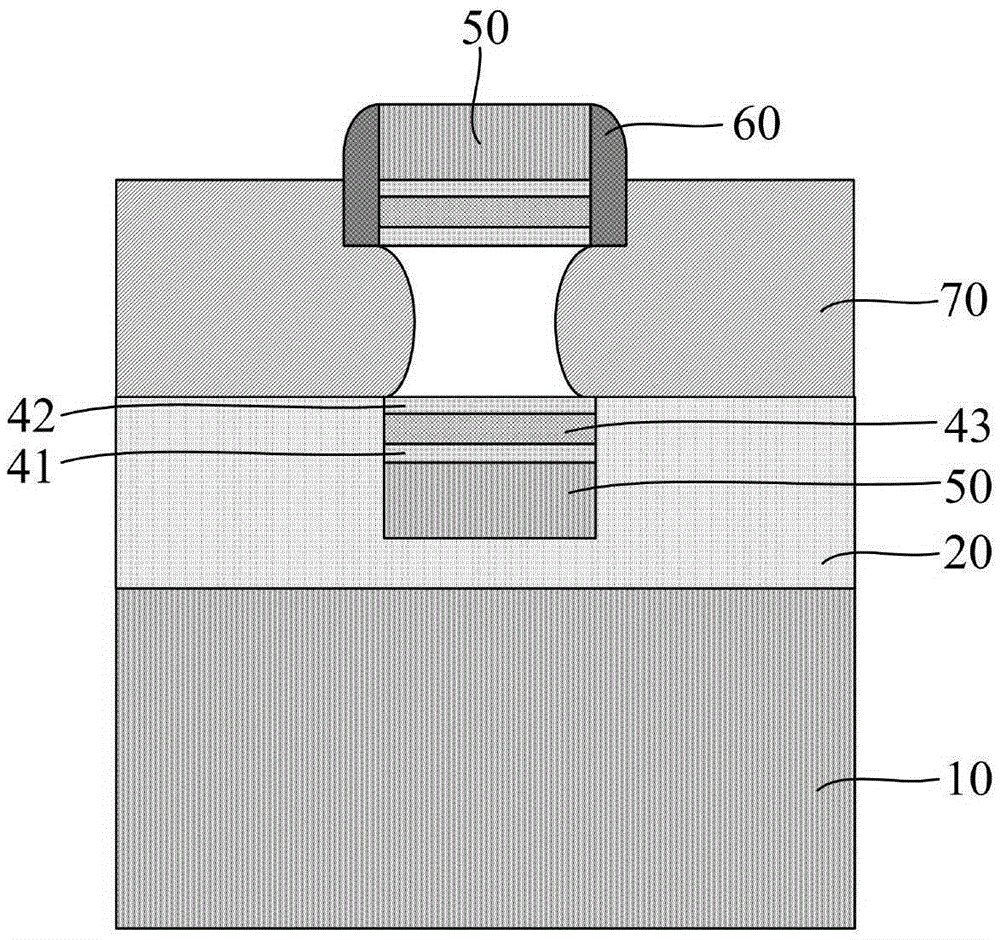 Vacuum tube flash structure and manufacturing method thereof