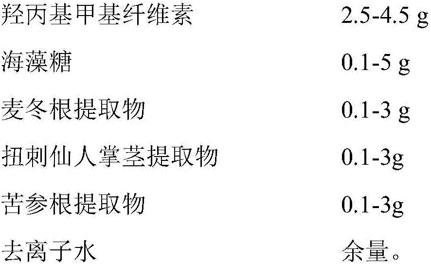 Plant source amino acid facial cleanser and preparation method thereof