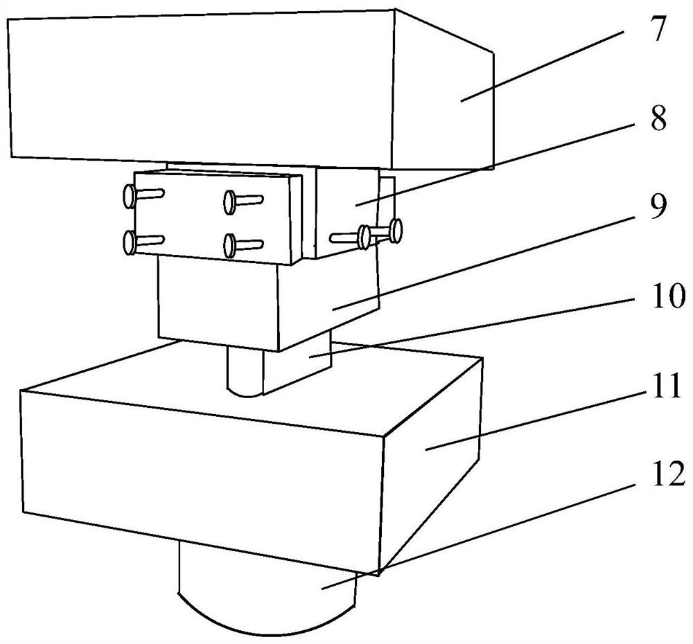 Visual nesting device and experimental method for test samples of conductivity