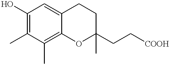 Antioxidant containing vitamin E metabolite