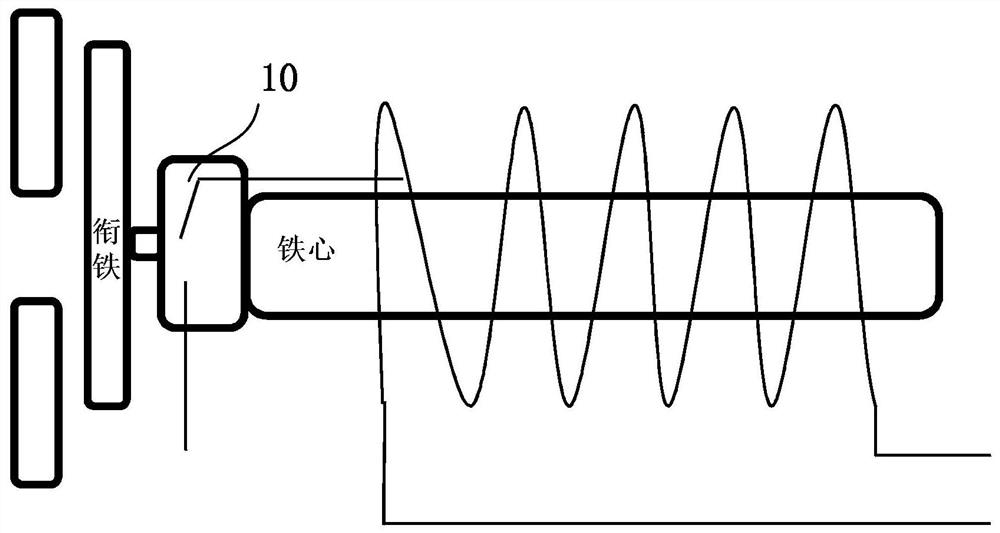 Relay detection device and method, relay, high-voltage distribution box and electric vehicle