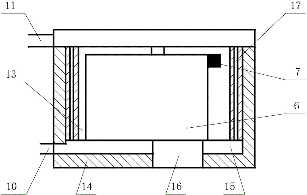 Thickness measuring device and its method for steel material in red hot state