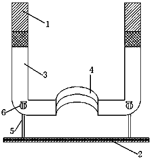 A magnetic pole connection structure of a high-speed pumped storage unit