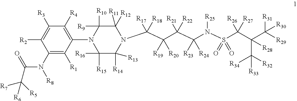 Deuterium-Enriched Alkyl Sulfonamides and Uses Thereof