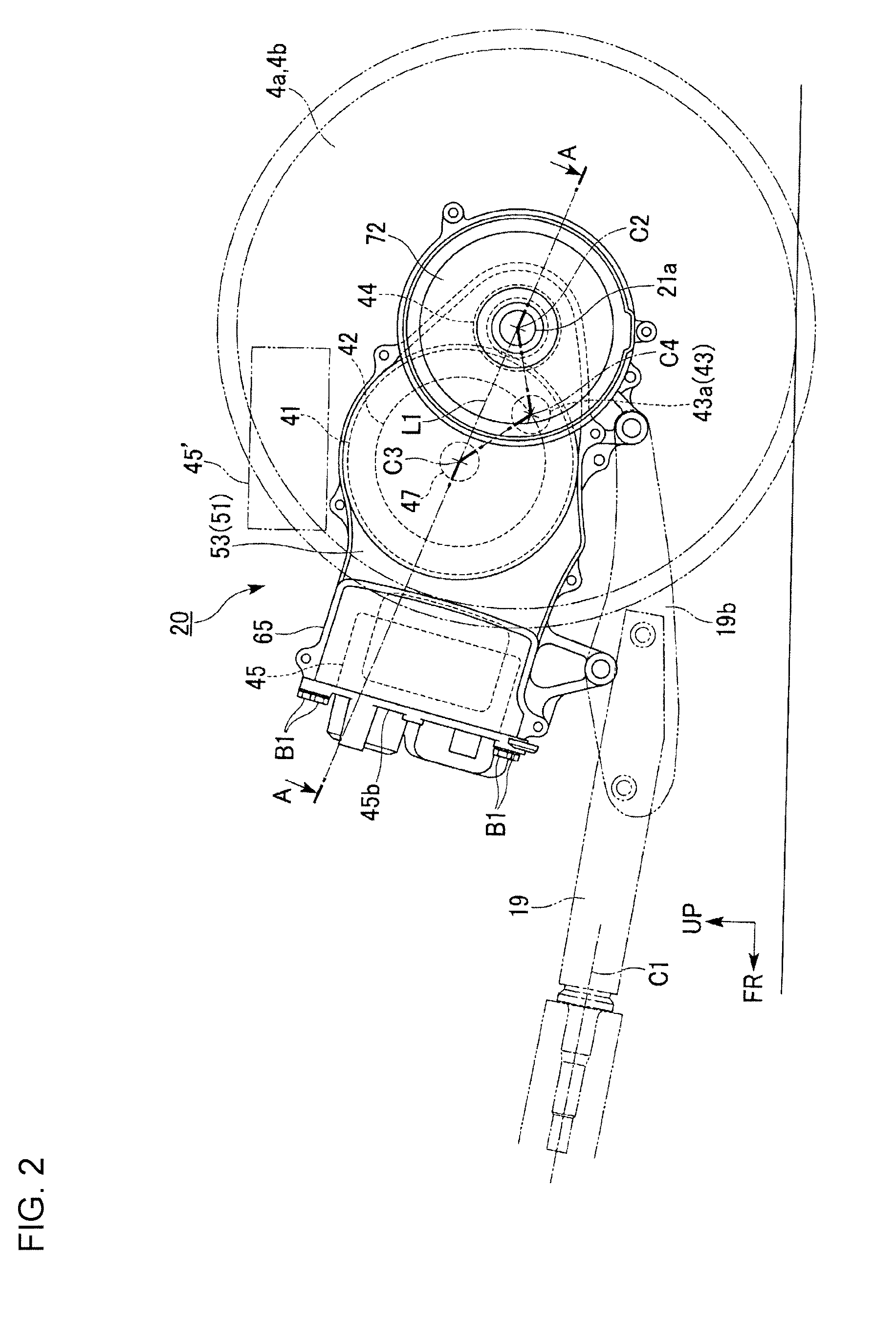 Electric three-wheel vehicle