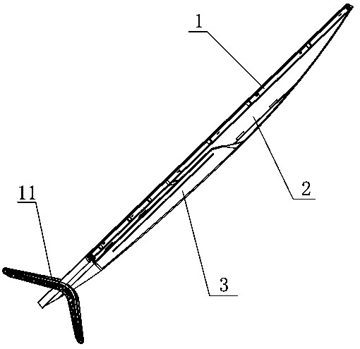 Direct type liquid crystal TV with variable light-mixing distance