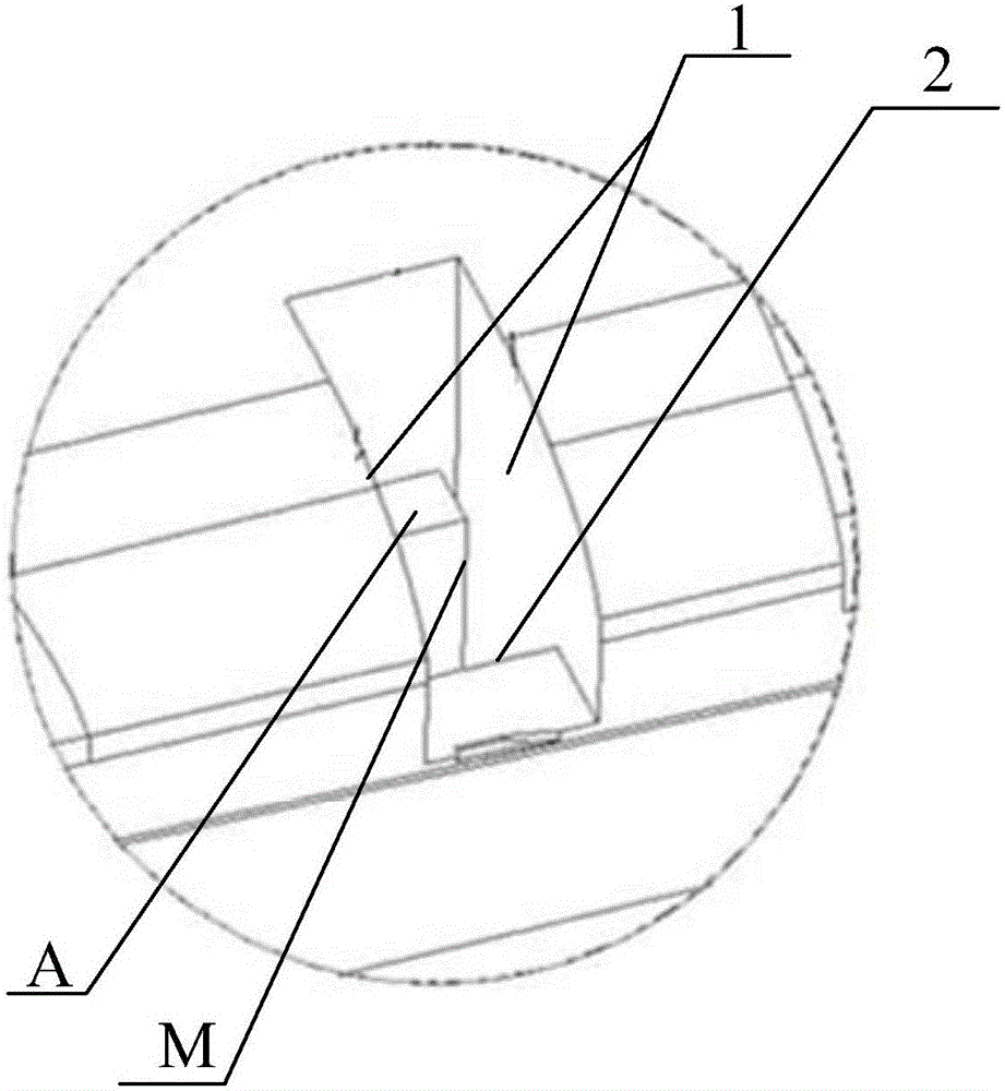 Machining method of pitched roof via hole hanging table