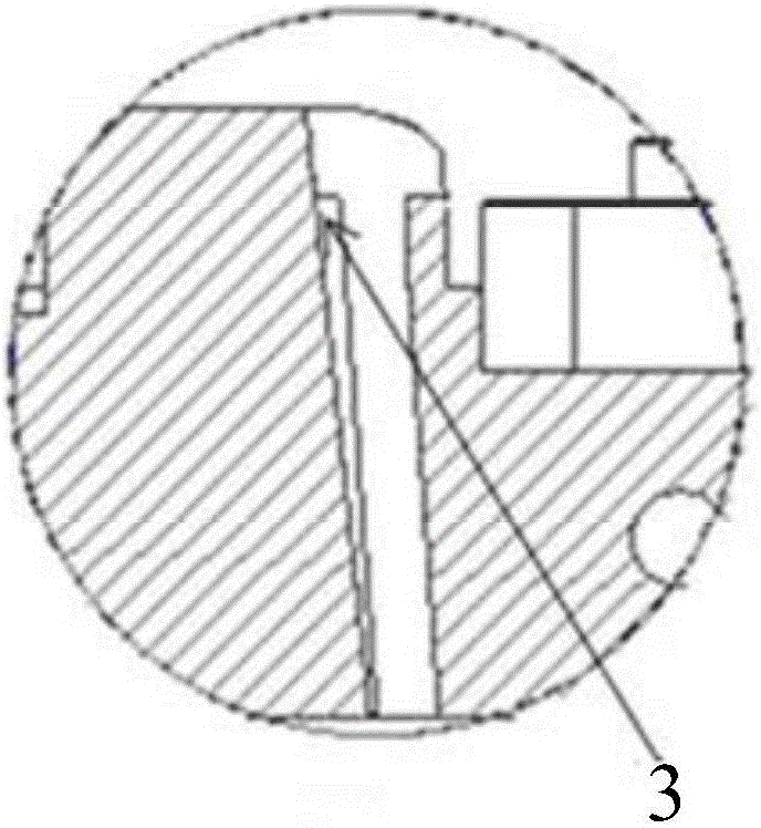 Machining method of pitched roof via hole hanging table