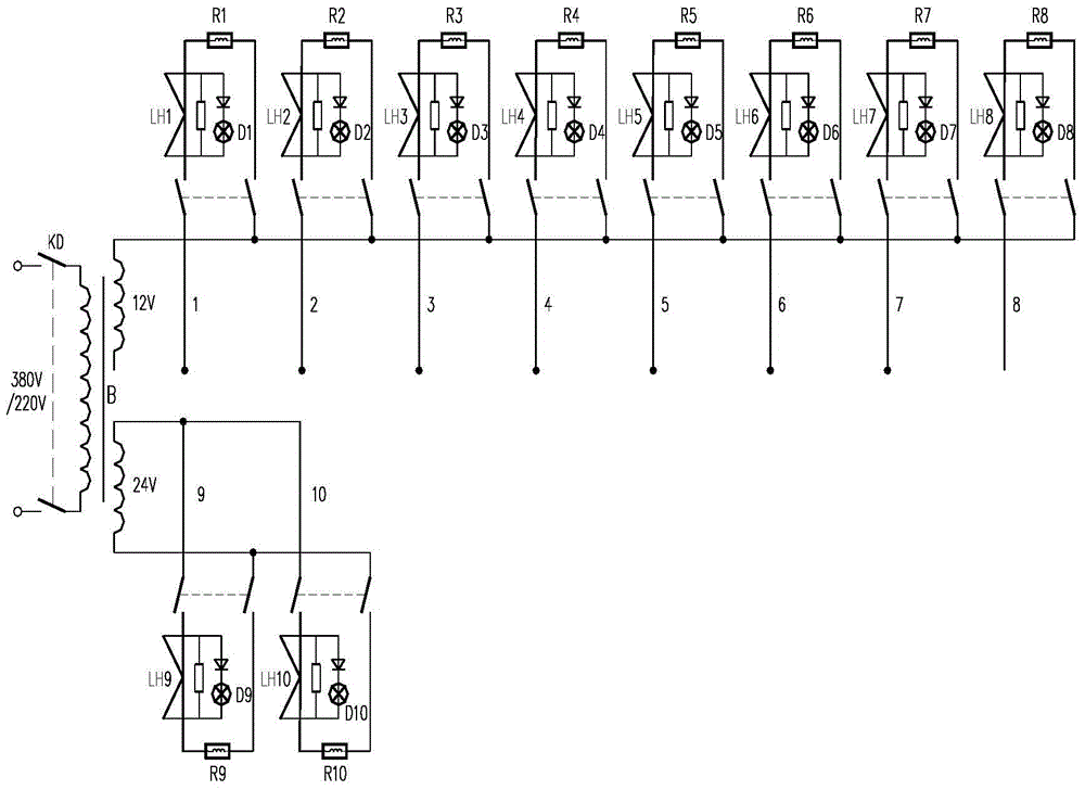 Electric heating and heat preservation system for delivery pump orifice