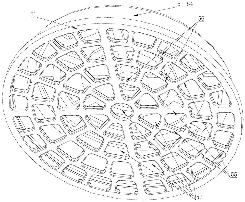 Ventilation module and clothes processing device