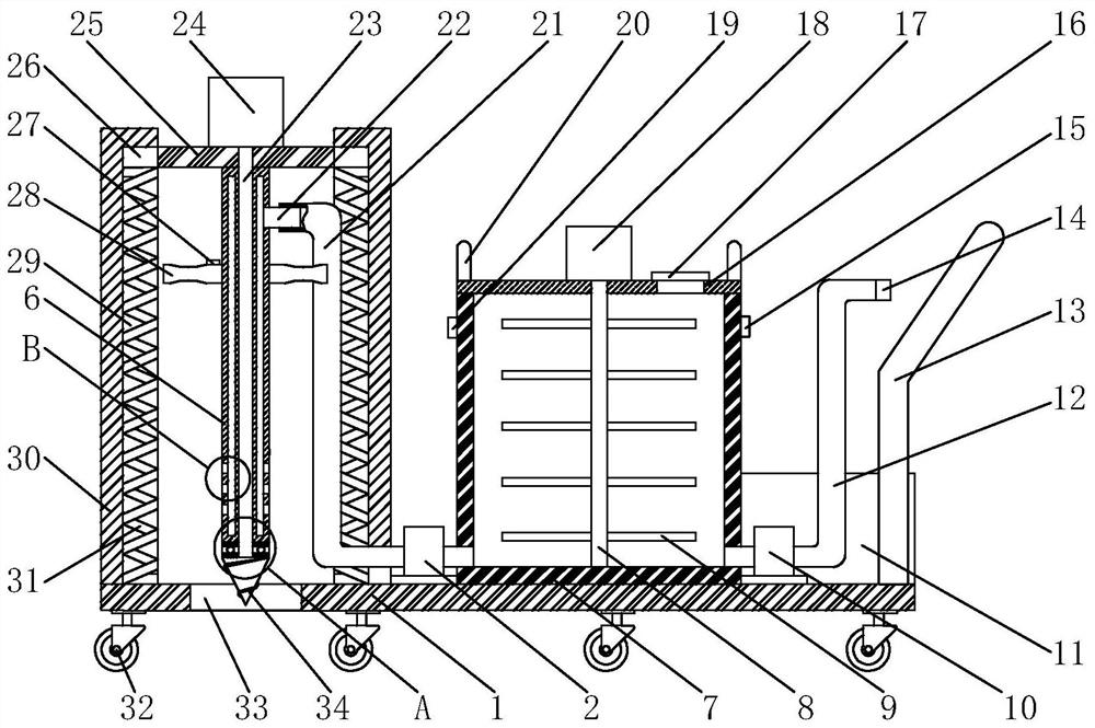 Fertilizing device for agricultural machinery