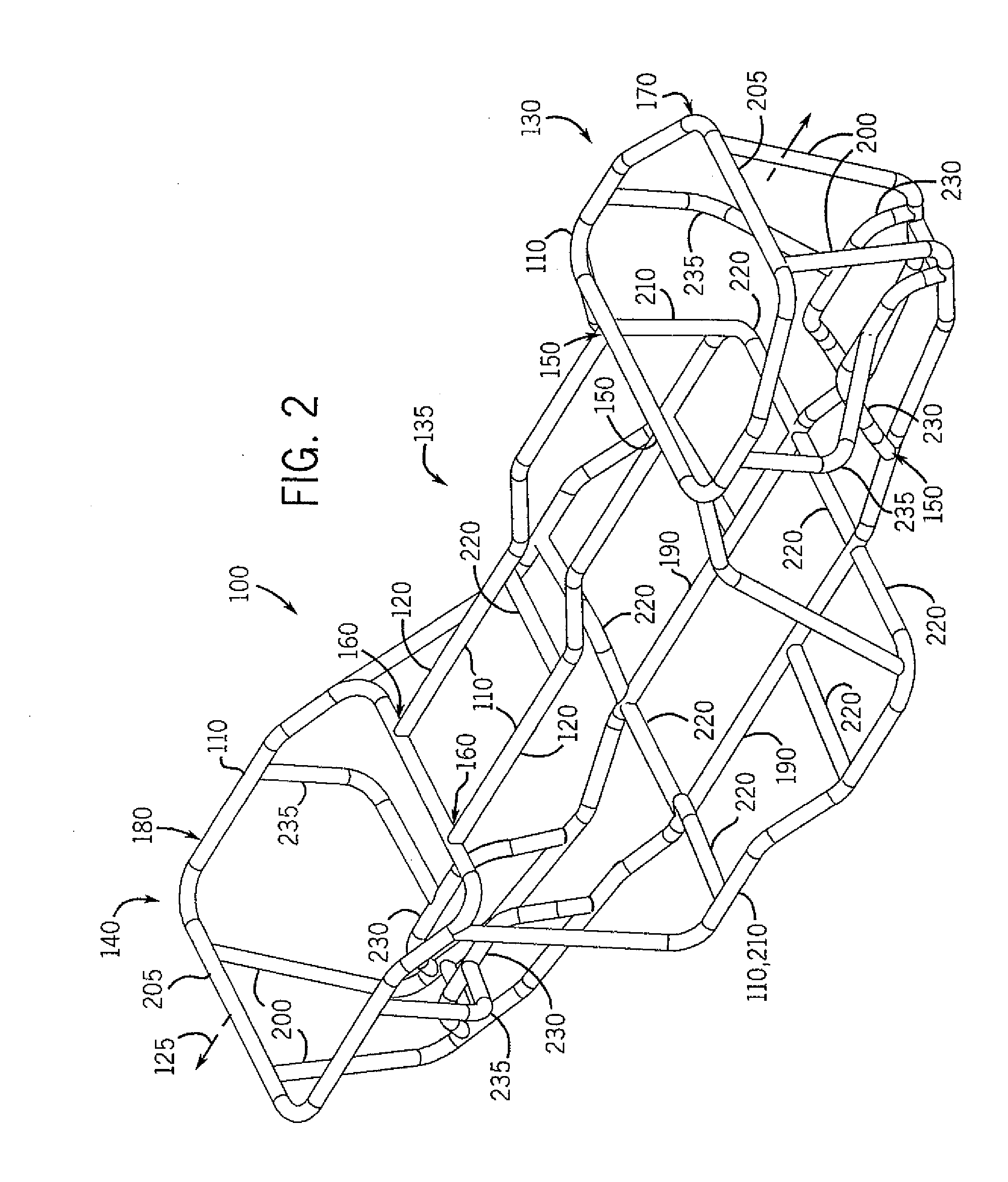 Reduced-size vehicle with compartments providing buoyancy