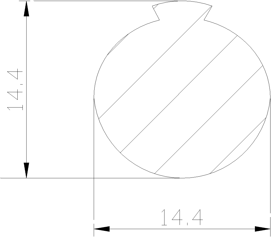 Slide-transmission wire used in overhead crane