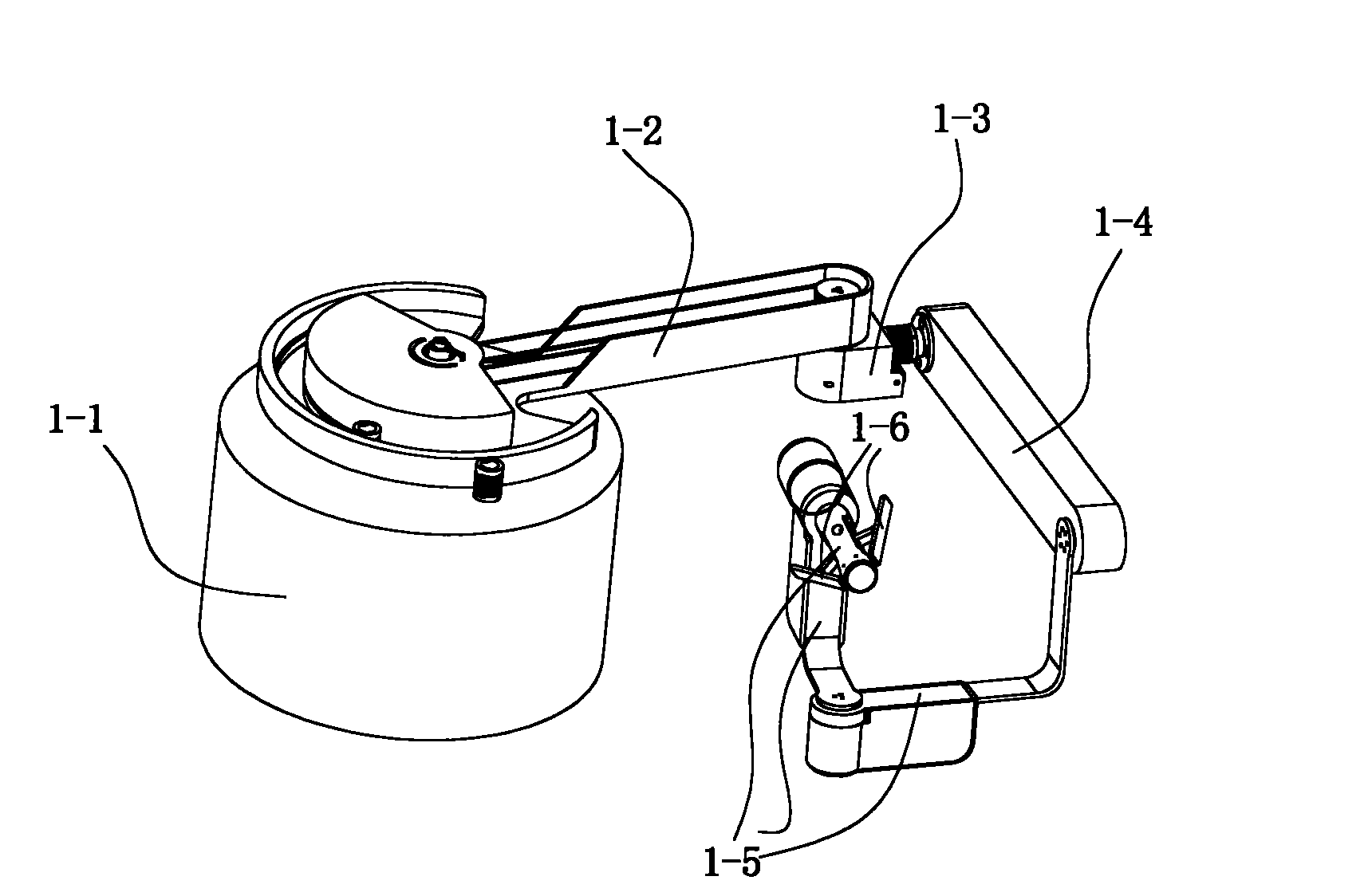 Clucking power feedback system in touching device