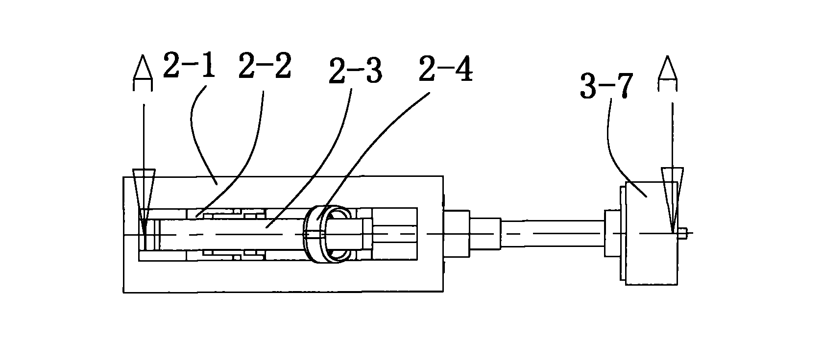 Clucking power feedback system in touching device