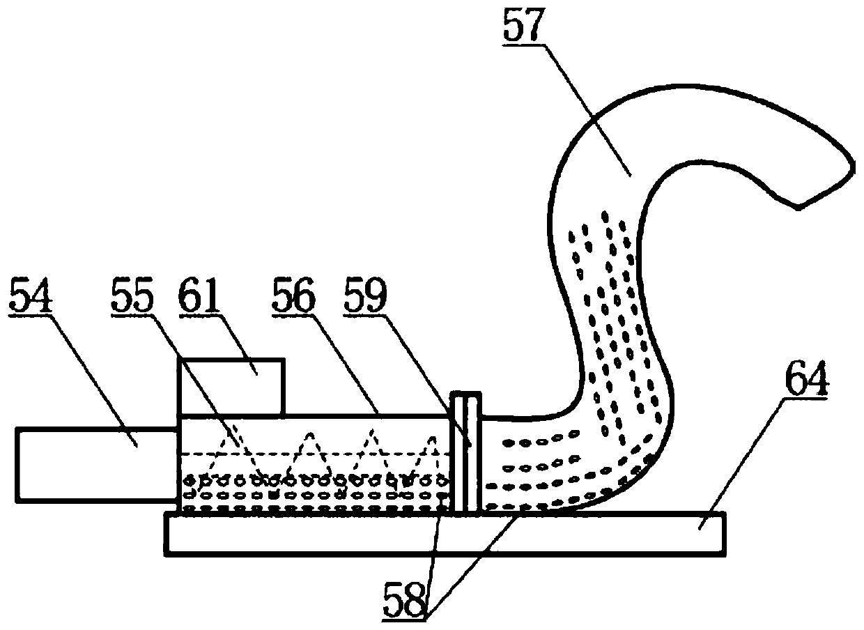 System for preparing organic fertilizer from wet garbage