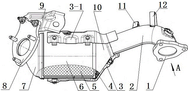 Three-way catalyst assembly