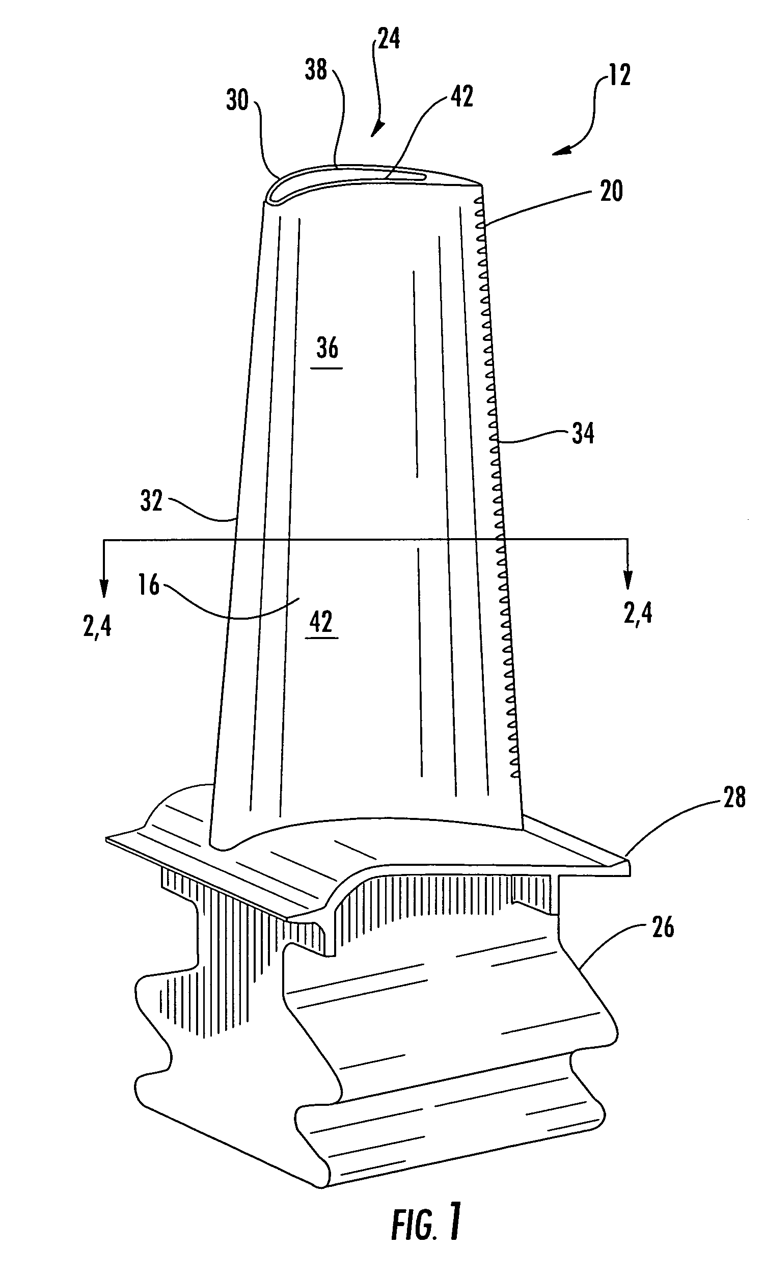 Turbine airfoil cooling system with near wall vortex cooling chambers