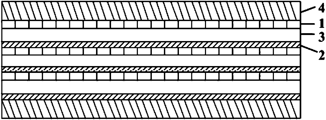 A kind of electromagnetic shielding composite film material and its preparation and application