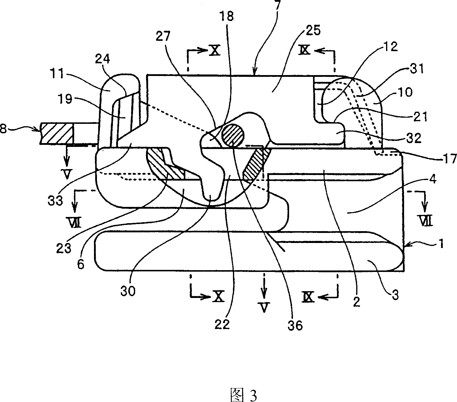 Slide fastener slider with automatic locking device