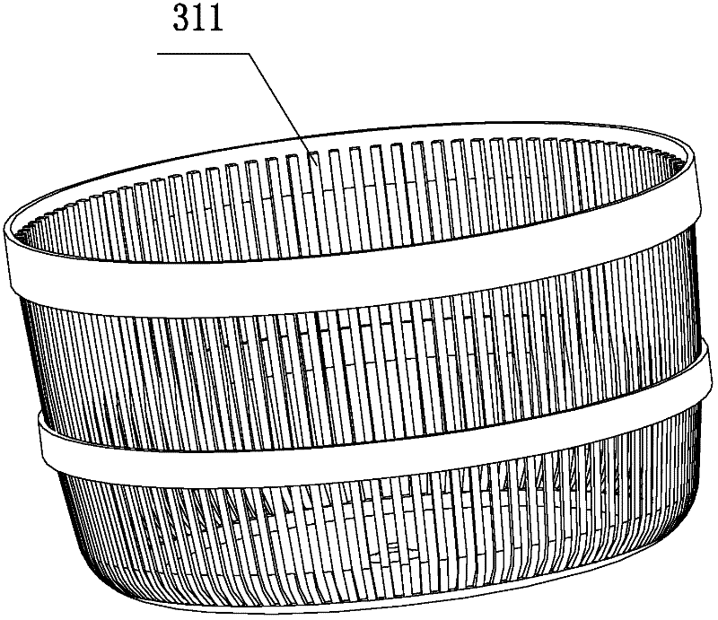 High-efficiency hand-operated type dewaterer with braking device