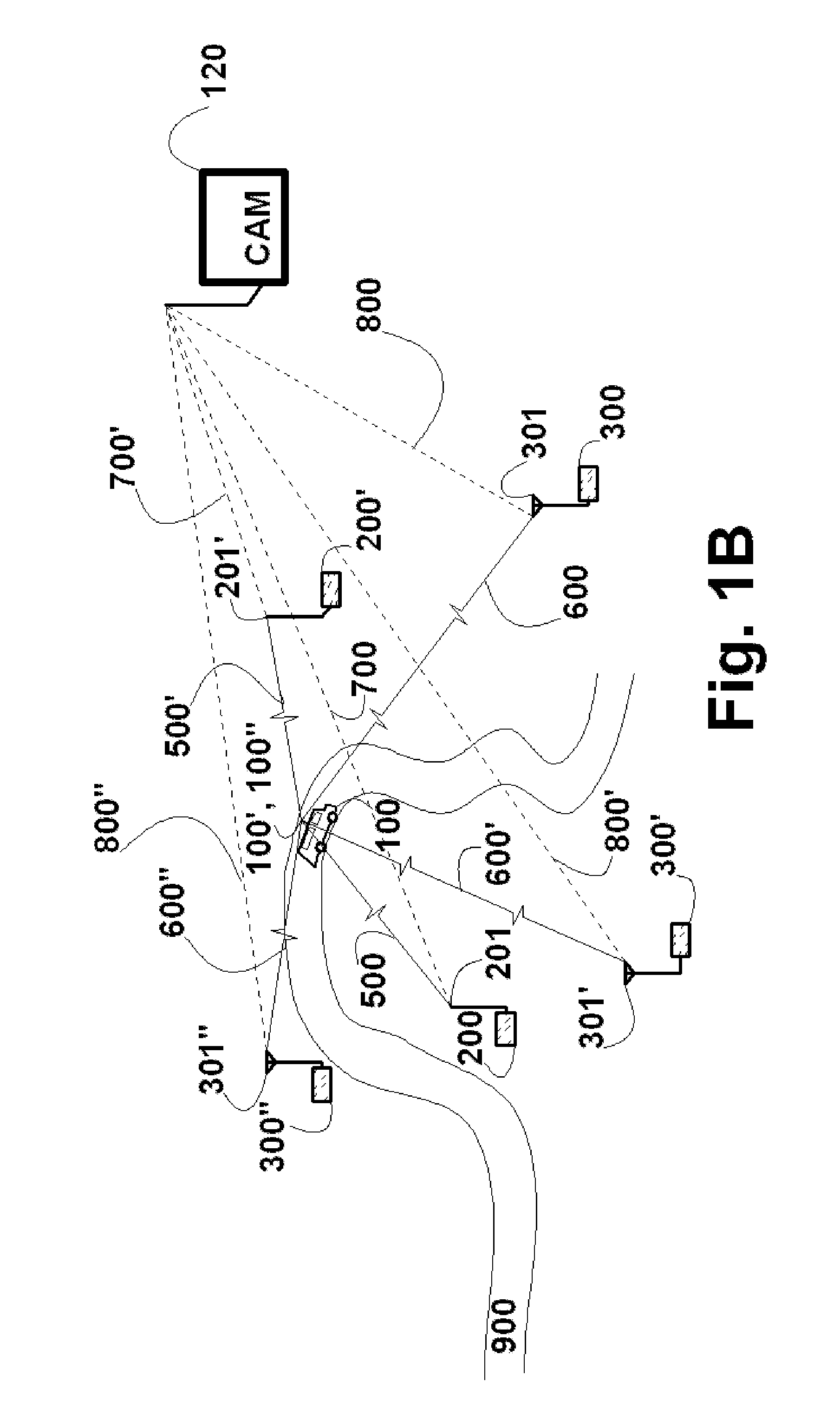 System and method for point to multipoint radio survey